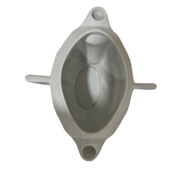 France Veritable Porcelaine F.D. LF Double Spout Gravy Boat - Picture 5 of 10